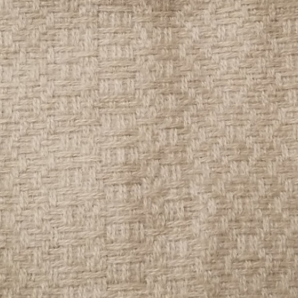 Tan and Black Fringe Hem Scarf Shawl - Picture 3 of 4